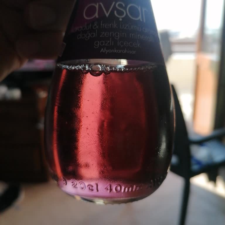 Aromalı Maden Suyunda Tat ve Renk Değişikliği