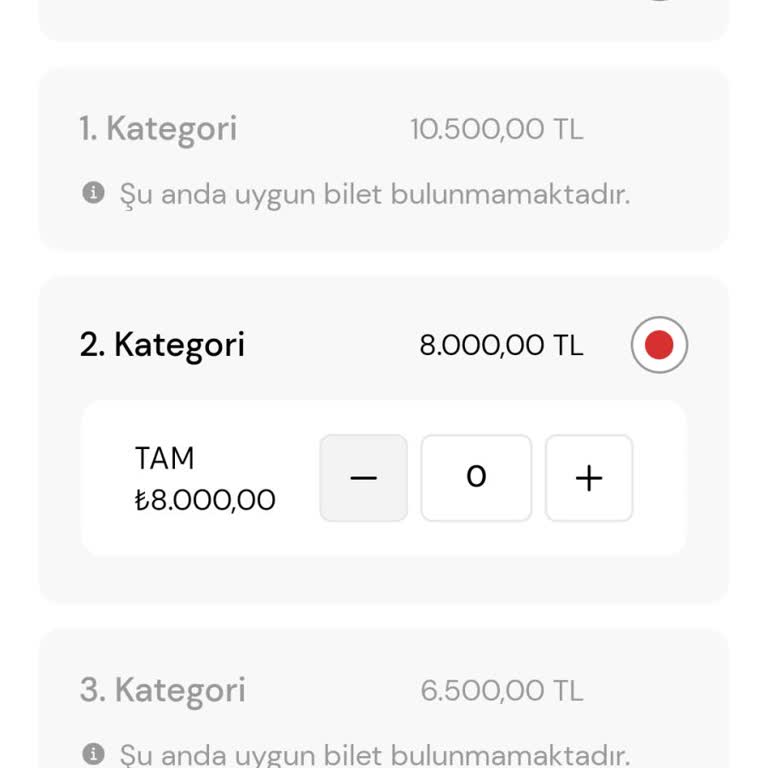 Passolig Bilet Alamama