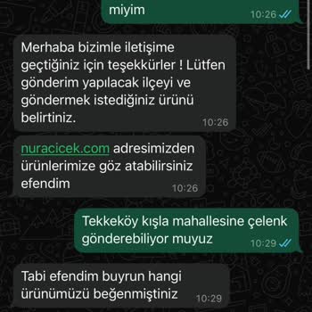 Sipariş Verdiğim Çelenk Teslim Edilmedi, İletişim Kurulamıyor