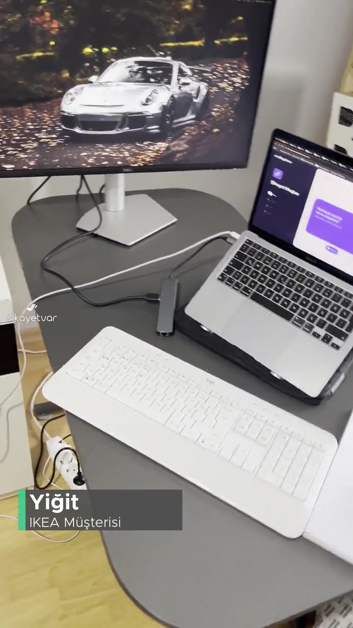 IKEA Segrare Yükseklik Ayarlanabilir Masa Sallanma Sorunu! videonun kapak resmi