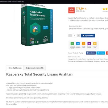 Kaspersky Total Security Ürününde Cihaz Sınırı Ve Yetersiz Müşteri Hizmeti