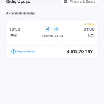 Erken Alınan Biletin Fiyatı Düşünce Mağdur Oldum