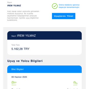 Erken Alınan Biletin Fiyatı Düşünce Mağdur Oldum