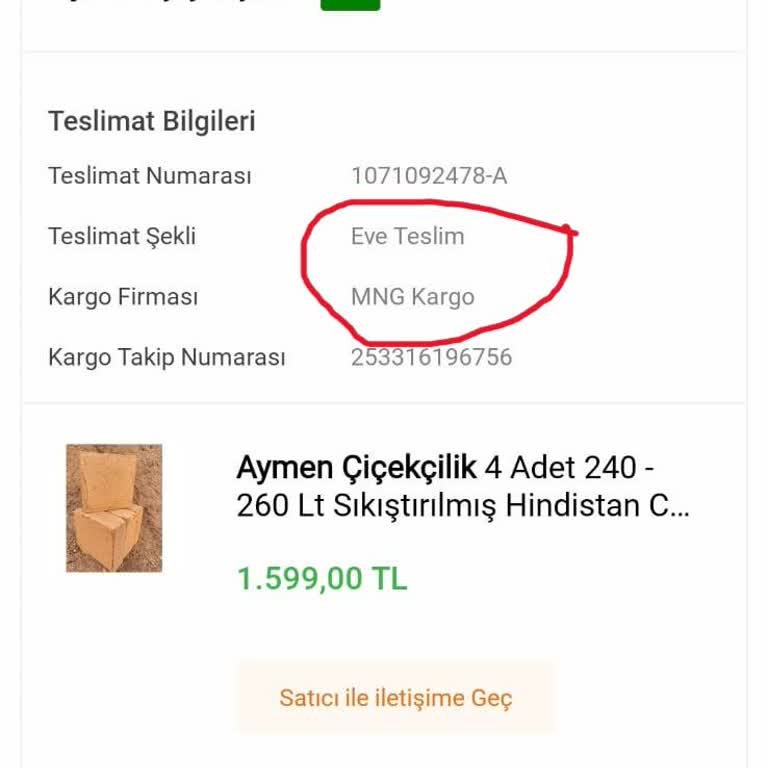 Adrese Teslim Siparişim Yanlış Yere Bırakıldı, Müşteri Hizmeti Yetersiz
