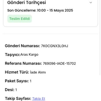 İade Sonrası Para İadesi Yapılmıyor, Müşteri Hizmetleri Ulaşılmaz