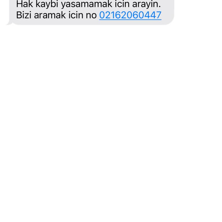 Yıldırım Hukuk (SMS) Yanıltmaya Çalışıyor
