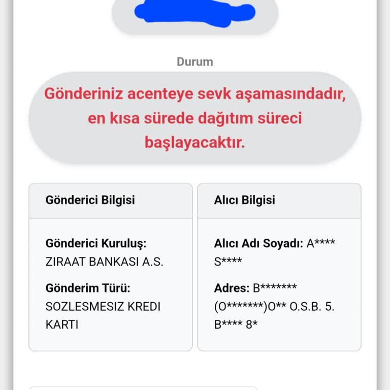 Kuryenet Kart Teslimatında Gecikme Ve İletişim Eksikliği Mağduriyeti