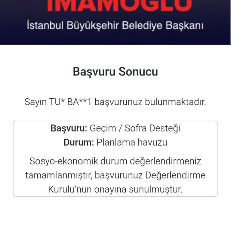 İstanbul Büyükşehir Belediyesi Sedep Şikayeti