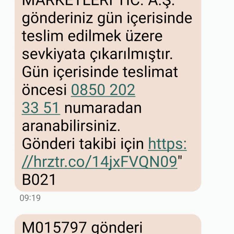 Teslimat Mesajlarıyla Oyalayan Horoz Lojistik Yüzünden Mağduriyet