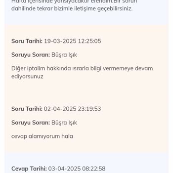 İade Sürecindeki Gecikme Ve Kalitesiz Ürün Hayal Kırıklığı Yarattı