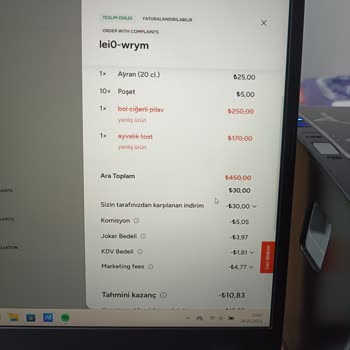 Yemek Sepeti'nde Haksız Sipariş İptalleri Ve Düşük Ödeme Sorunu
