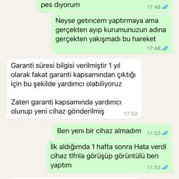 İki Yılda Bozulan Mast Cihazı Ve Beklenmedik Garanti Süresi Hayal Kırıklığı