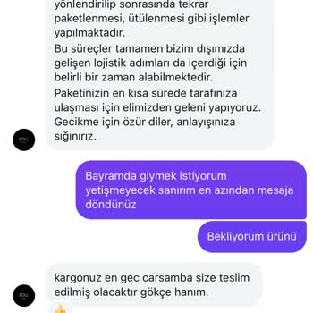Satın Aldığım Ürün Teslim Edilmedi Müşteri Hizmeti Yetersiz
