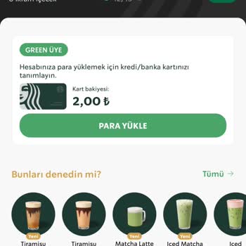 Starbucks'ta Kazandığım Yıldızlarım Hesabıma Yansıtılmadı
