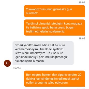Eksik Siparişe İlgisiz Destek, Hayal Kırıklığı!