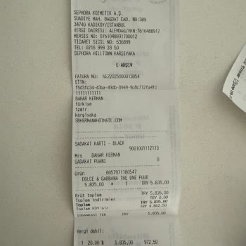 Satın Aldığım Parfümün Kokusu Ve İade Sürecinde Yaşanan Sorunlar