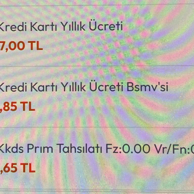Bilgi Verilmeden Kredi Kartı Aidatı Ve Ek Ücretler Yansıtıldı