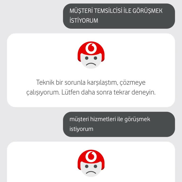 Otomatik Yanıt Sistemi Nedeniyle Bağlantı Sorunumu Çözemiyorum