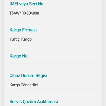 Yetkili Servisten Bilgi Ve Çözüm Alamıyorum, Ürünüm Kayıp