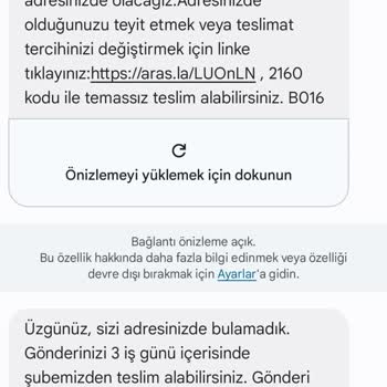 Evde Olmama Rağmen Teslim Edilmeyen Kargo Ve Gerçekçi Olmayan Dağıtım Süreci