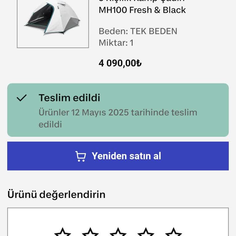 İade Edilen Ürün İçin Geciken Para İadesi Mağduriyeti