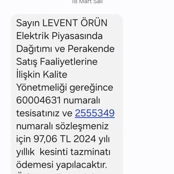 Elektrik Kesinti Tazminatı Hâlâ Ödenmedi