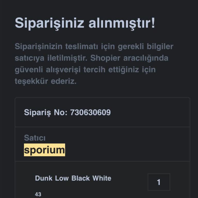 Sipariş Sonrası İletişim Sorunu Ve Ürün Değişimi Yapılamaması