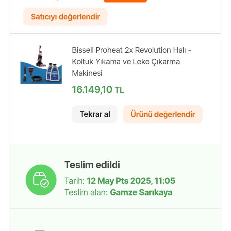 Bissell Türkiye Bir Haftada Arızalanan Halı Yıkama Makinesi Hayal Kırıklığı
