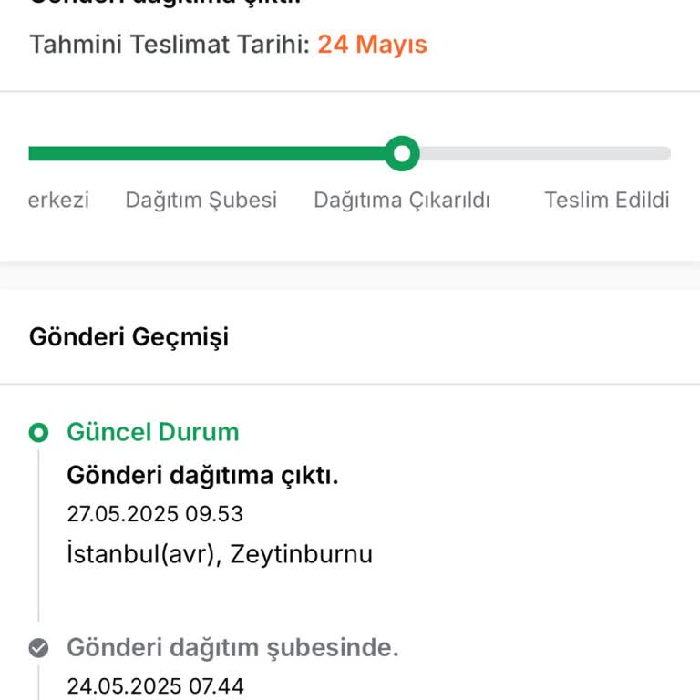 PTT Kargo Hala Ürünü Teslim Etmedi
