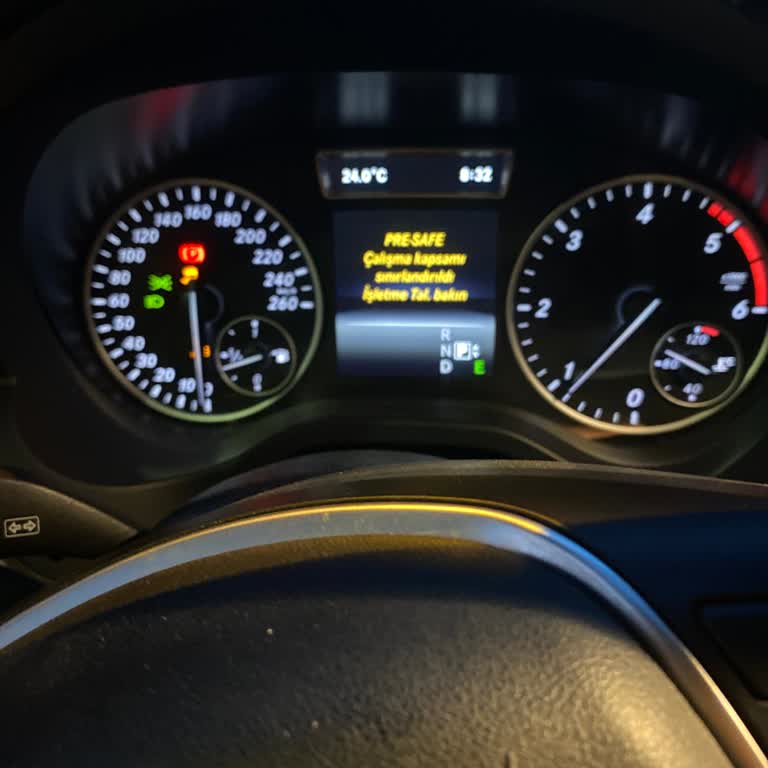 Mercedes A180'de Kronik Direksiyon Sensörü Arızası Güvenliği Tehlikeye Atıyor