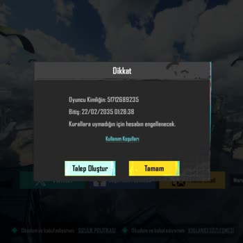 Satın Aldığım Hesap Banlı Çıktı, İade Talep Ediyorum