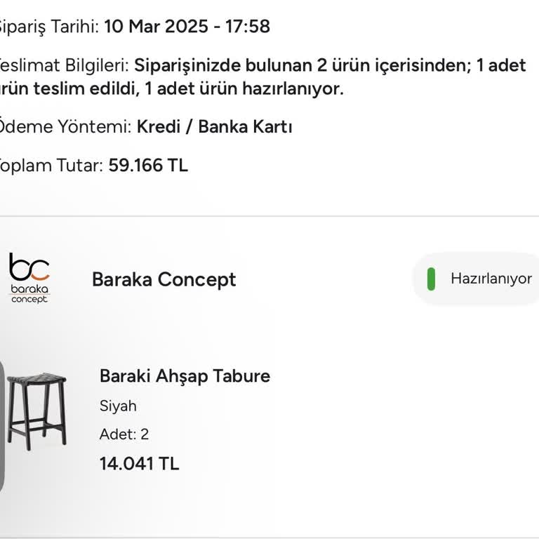 Sipariş Teslim Edilmiyor İade Süreci İşletilmiyor