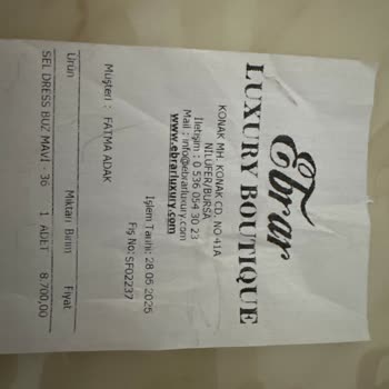 Mağazada Abiye Fiyat Farkı Ve İade Engeliyle Karşılaştım