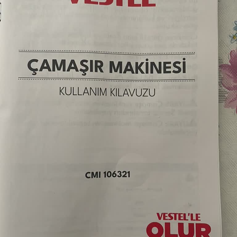 Vestel Çamaşır Makinesinde Sürekli Sorun Ve Kötü Koku Şikayeti