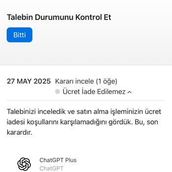 ChatGPT Plus Aboneliğim Yanlış Hesaba Tanımlandı, Ücretini Ödediğim Hizmeti Kullanamıyorum