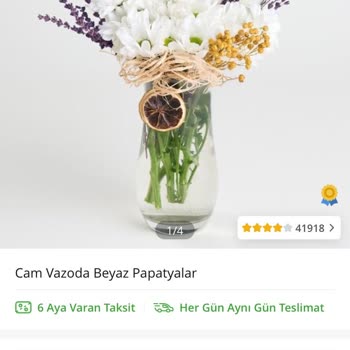 Sipariş Edilen Çiçekler Beklentiyi Karşılamadı, Görsellerle Uyuşmuyor