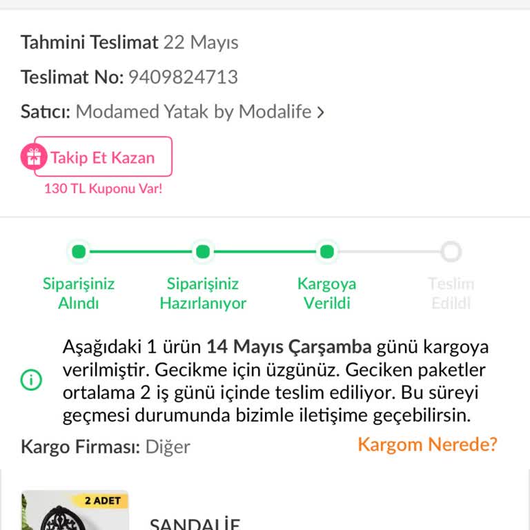 Siparişim Gecikti, Müşteri Hizmeti Sorunumu Çözmedi