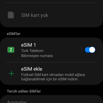 E-Sim Aktivasyonunda Hatalı Operatör Ve Çözüm Yok