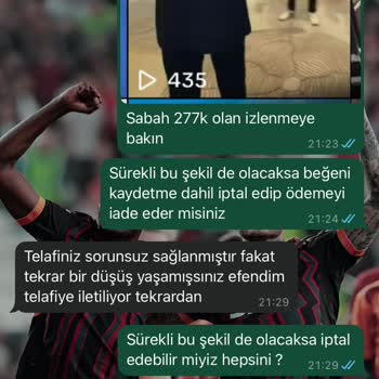 TikTok İzlenme Ve Beğeni Hizmetinde Sürekli Düşüş Ve İade Sorunu Yaşadım