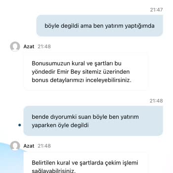 Kampanya Koşulları Sonradan Değiştirildi, Paramı Çekemedim