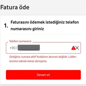 Vodafone Abone Değilim Ama Fatura Kesildi Ödeme Yapamıyorum