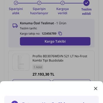 Satın Aldığım Buzdolabı 18 Gündür Teslim Edilmedi, Mağdur Edildim