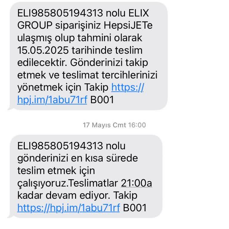 Sipariş Verdiğim Ürünler Teslim Edilmedi, İade Veya Destek Sağlanmadı
