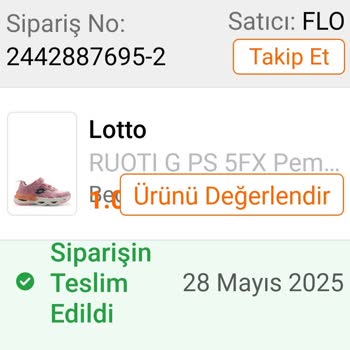 FLO Ayakkabı Kargom Teslim Edilmeden Teslim Edildi Görünüyor