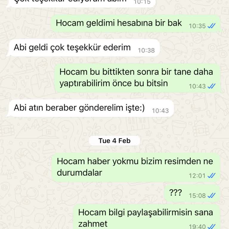 Aylarca Teslim Edilmeyen Resim Ve Sürekli Oyalama