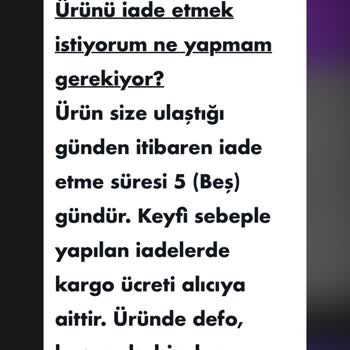 İade Ve Değişim Taleplerine Cevap Verilmiyor, Müşteri Memnuniyeti Sağlanmıyor