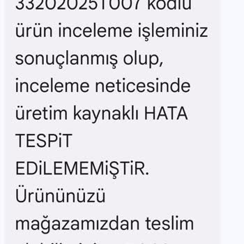 Pantolonda Üretim Hatası Ve Çelişkili Değişim Mesajları Mağduriyet Yaşattı