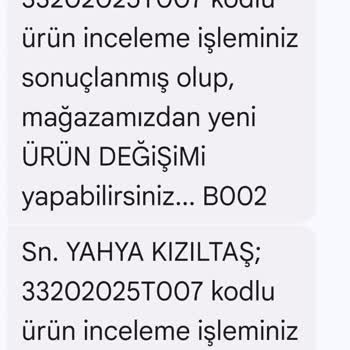 Pantolonda Üretim Hatası Ve Çelişkili Değişim Mesajları Mağduriyet Yaşattı