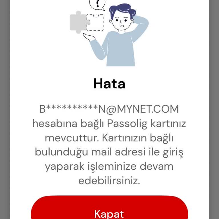 Passolig Mobil Giriş Ve Mail Adresi Sorunu