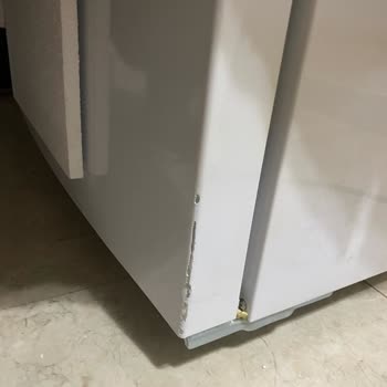 Buzdolabının Alt Köpüğü Teslimatta Parçalandı, Değişim Talep Ediyorum